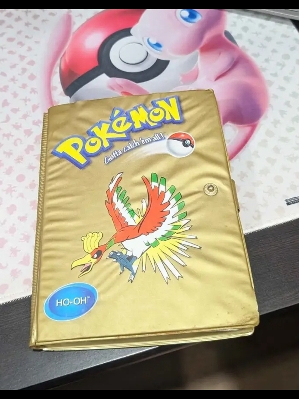 Pokémon Gold HO-OH Binder - Pokémon Logo